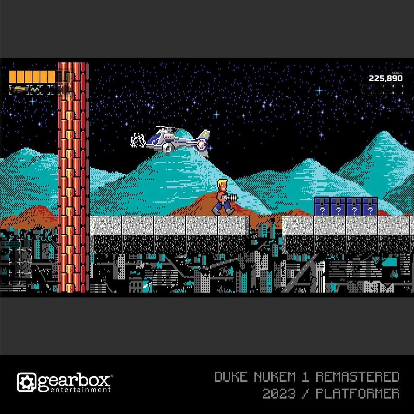 BLAZE Evercade Red Cart 33 – Duke Nukem Col. 1 - GameRaid