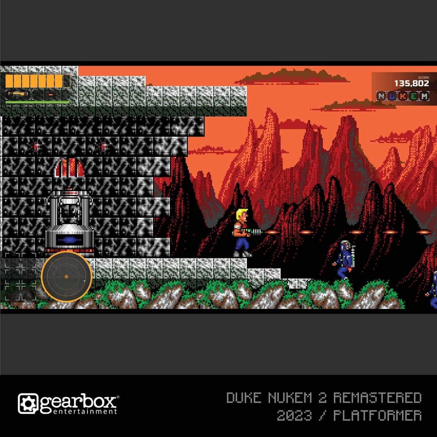 BLAZE Evercade Red Cart 33 – Duke Nukem Col. 1 - GameRaid