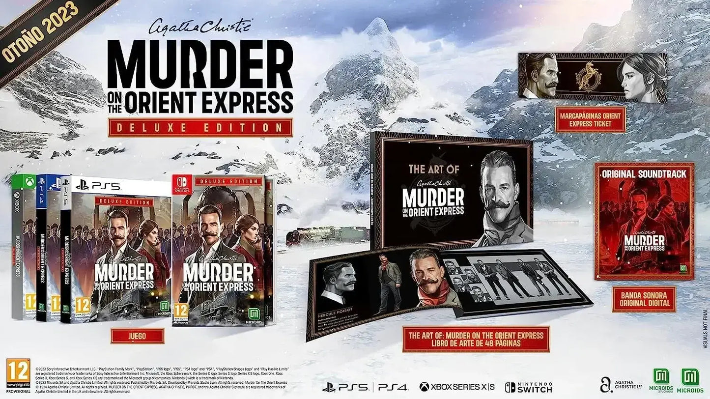 Agatha Christie Murder on the Orient Express (Deluxe Edition) PS5 £39.99