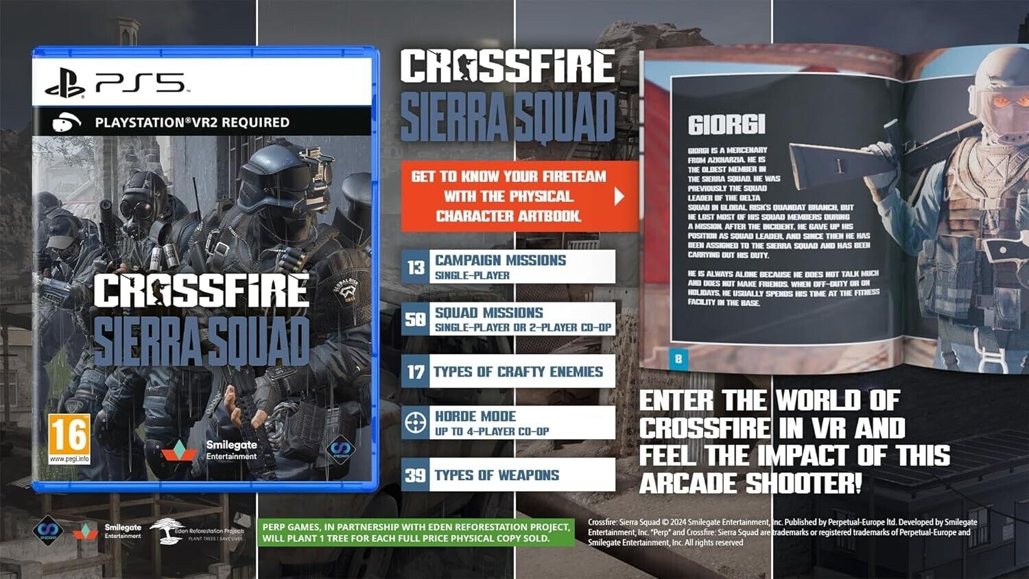 Crossfire Sierra Squad PSVR PS5 - GameRaid
