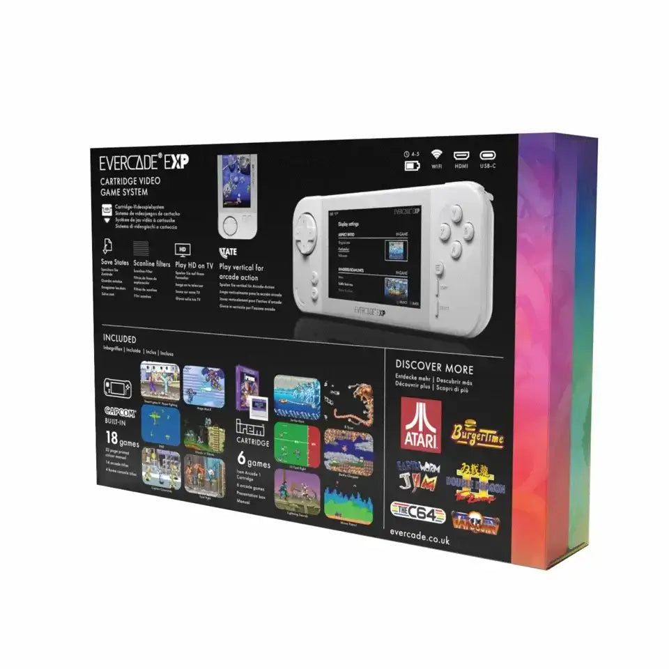 Evercade EXP Handheld Games Console - GameRaid