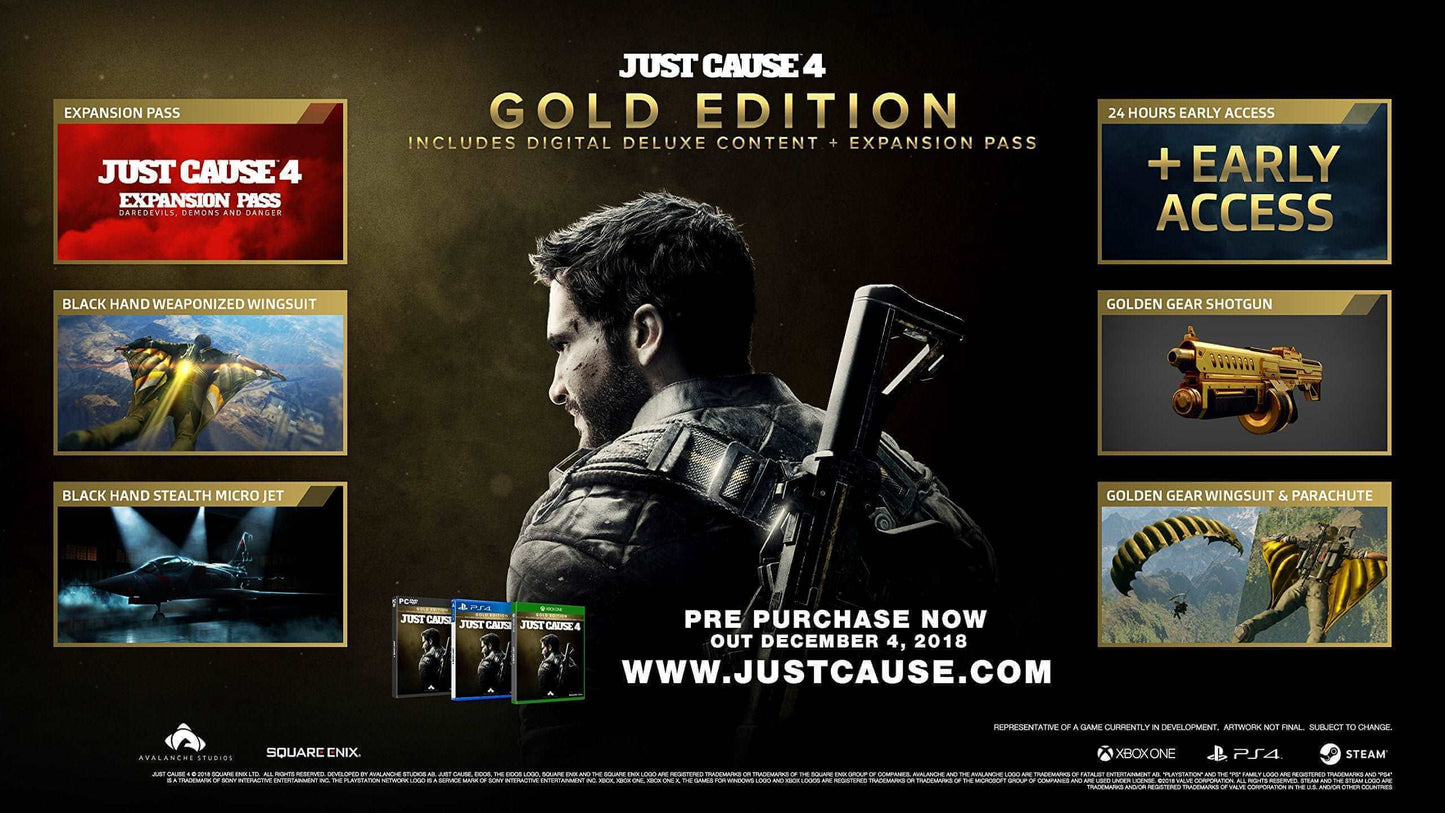 Just Cause 4 Gold Edition Xbox One - GameRaid