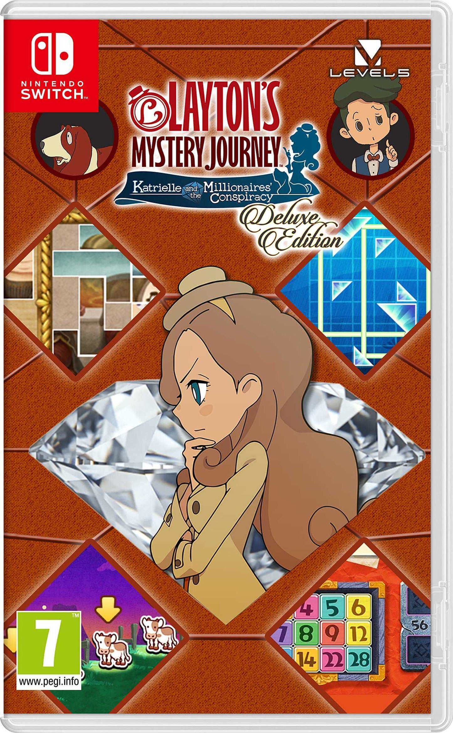 Layton's Mystery Journey Katrielle and the Millionaries Conspiracy Deluxe Edition Nintendo Switch - GameRaid