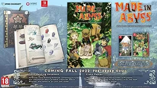 Made in Abyss Binary Star Falling into Darkness Collector Edition Switch - GameRaid