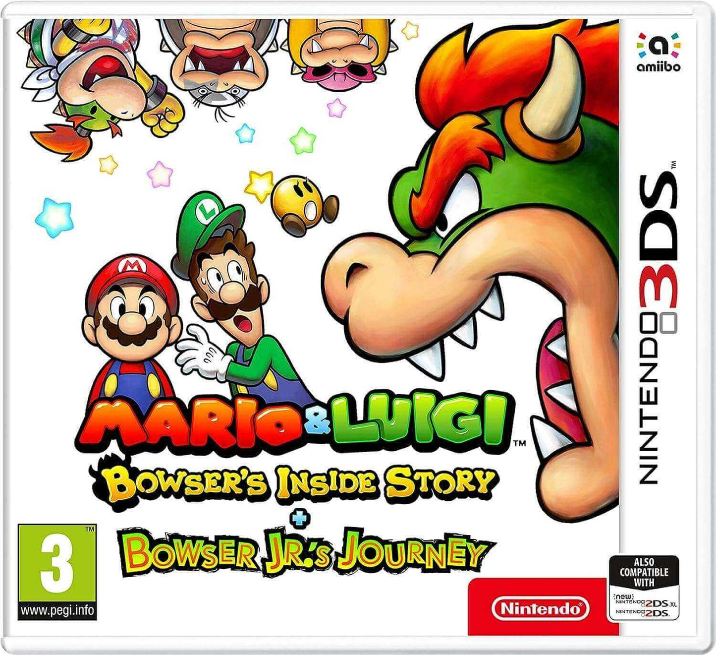 Mario & Luigi Bowser's Inside Story and Bowser Jr.'s Journey Nintendo 3DS - GameRaid