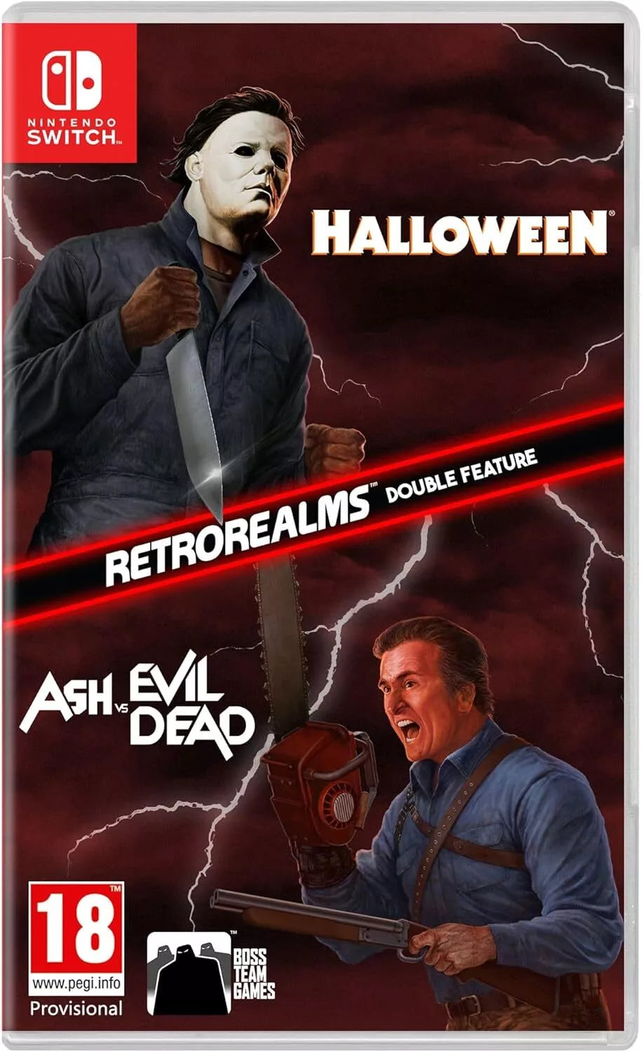 Halloween and Ash vs Evil Dead RetroRealms Double Feature - Nintendo Switch - GameRaid