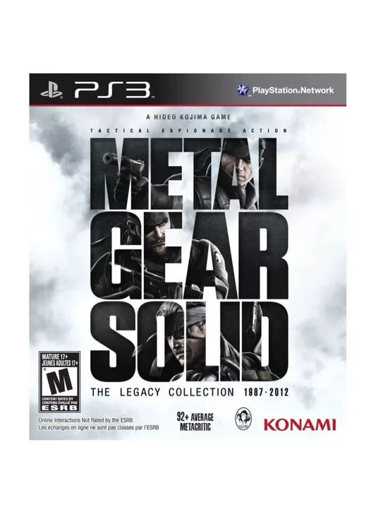 Metal Gear Solid: Legacy Collection PS3 - GameRaid