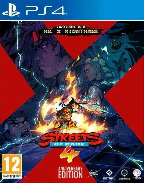 Streets Of Rage 4 Anniversary Edition PS4 - GameRaid