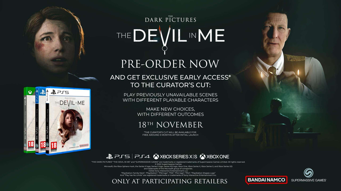 The Dark Pictures Anthology: The Devil In Me PS5 - GameRaid