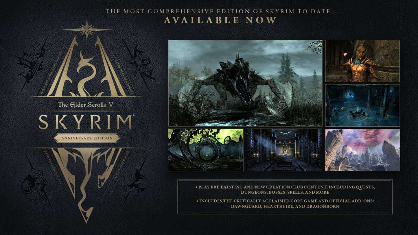 The Elder Scrolls V Skryim Anniversary Edition Xbox One - GameRaid