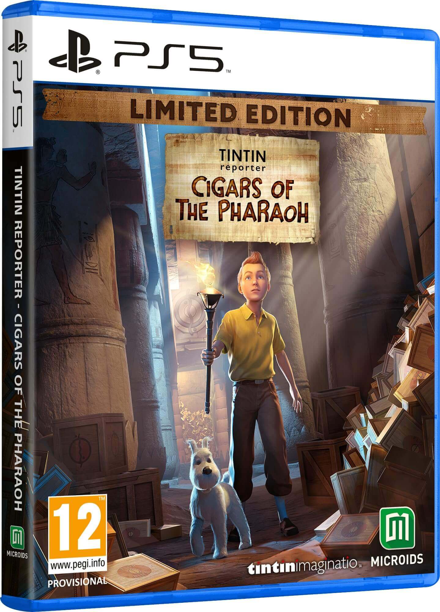 Tintin Reporter Cigars of the Pharaoh Limited Edition PS5 - GameRaid