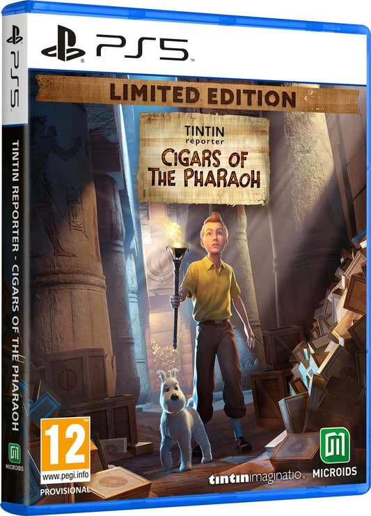 Tintin Reporter Cigars of the Pharaoh Limited Edition PS5 - GameRaid