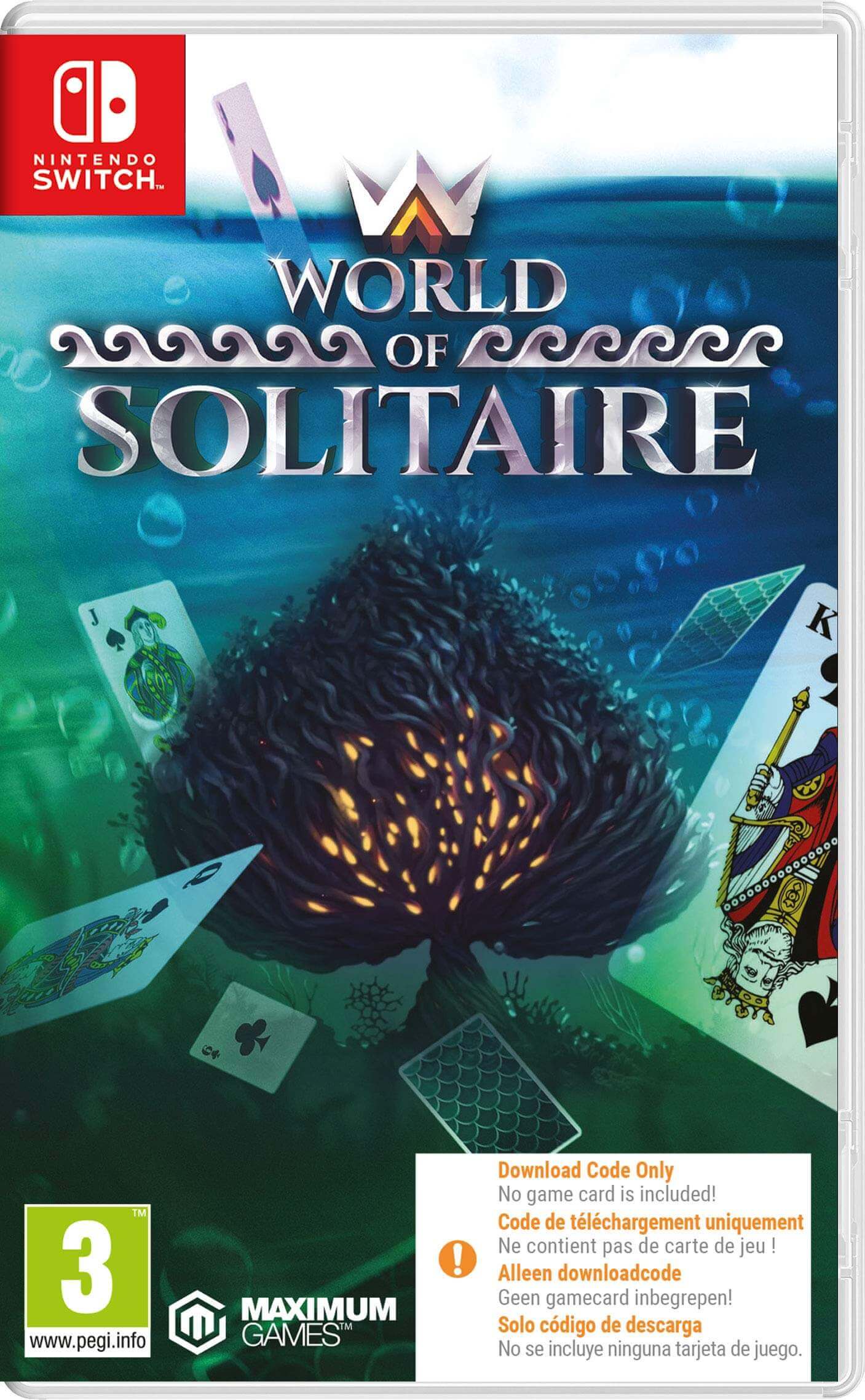 World of Solitaire Nintendo Switch Code in a Box - GameRaid