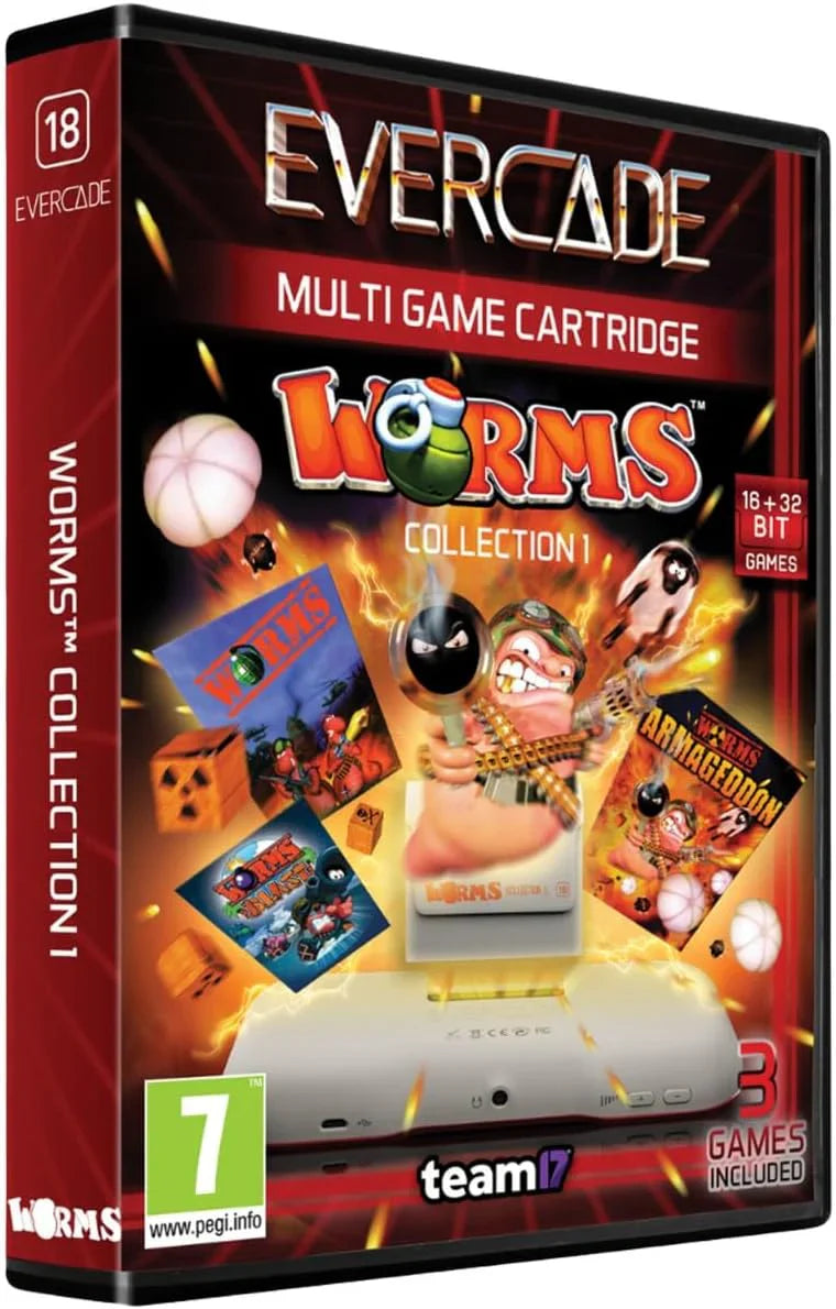 Evercade Worms Collection 1 Cartridge Review