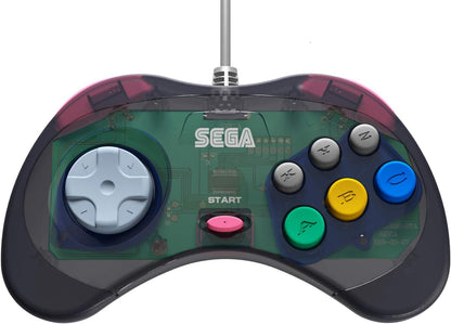 Retro-Bit SEGA Saturn USB Pad – Grey
