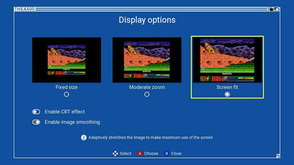 The A500 Mini Amiga 25 classic Games