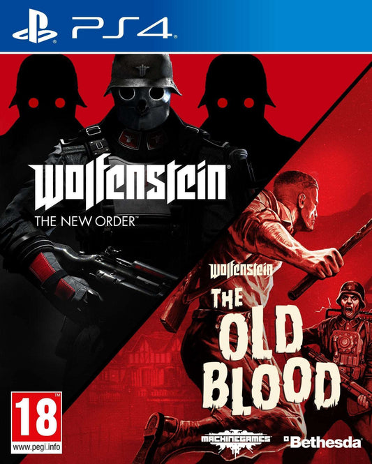 Wolfenstein The New Order and The Old Blood Double Pack PS4 £17.99