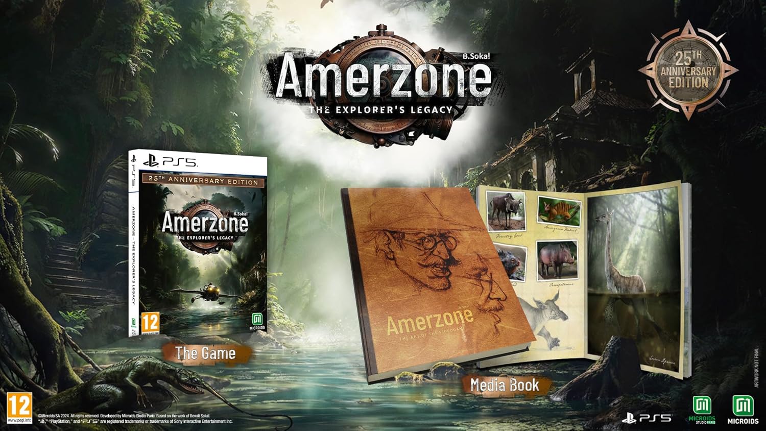 Amerzone Remake: Explorer’s Legacy – PS5 Limited Edition - GameRaid