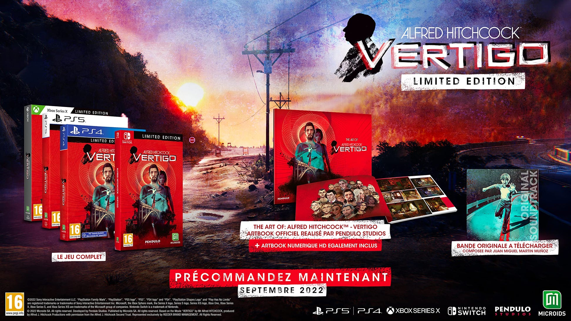 Alfred Hitchcock: Vertigo - Limited Edition PS5 - Video Game