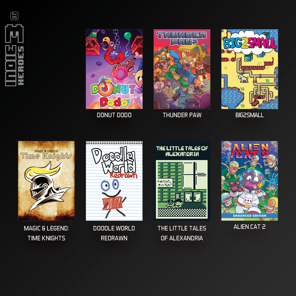 Evercade Indie Heroes Collection 3 – BLAZE Cartridge - GameRaid