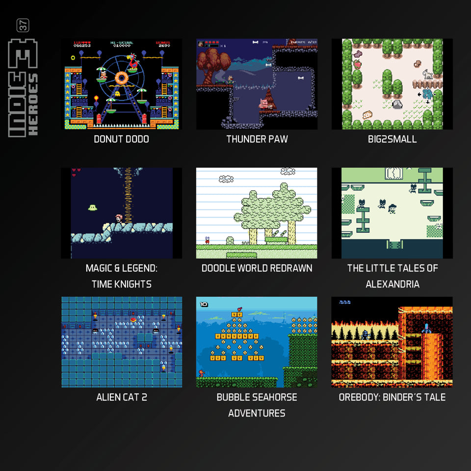 Evercade Indie Heroes Collection 3 – BLAZE Cartridge - GameRaid