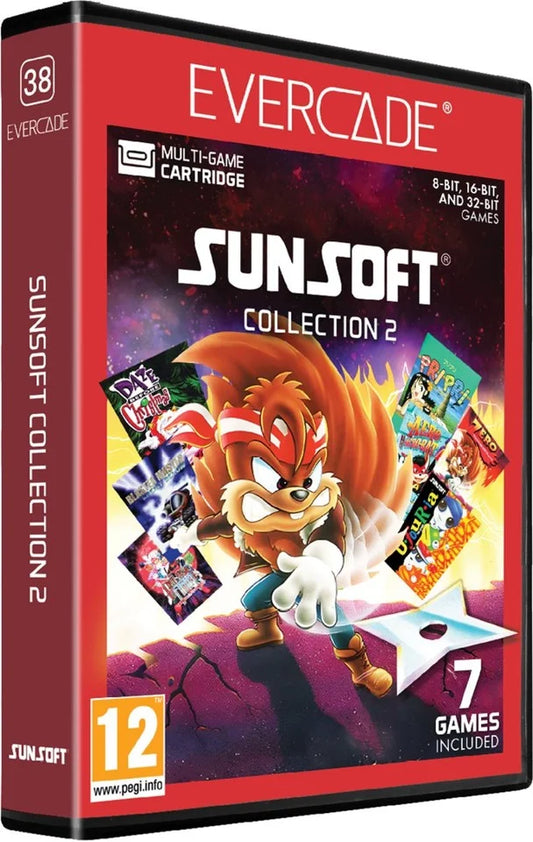 Evercade Sunsoft Collection 2 – Cartridge - GameRaid