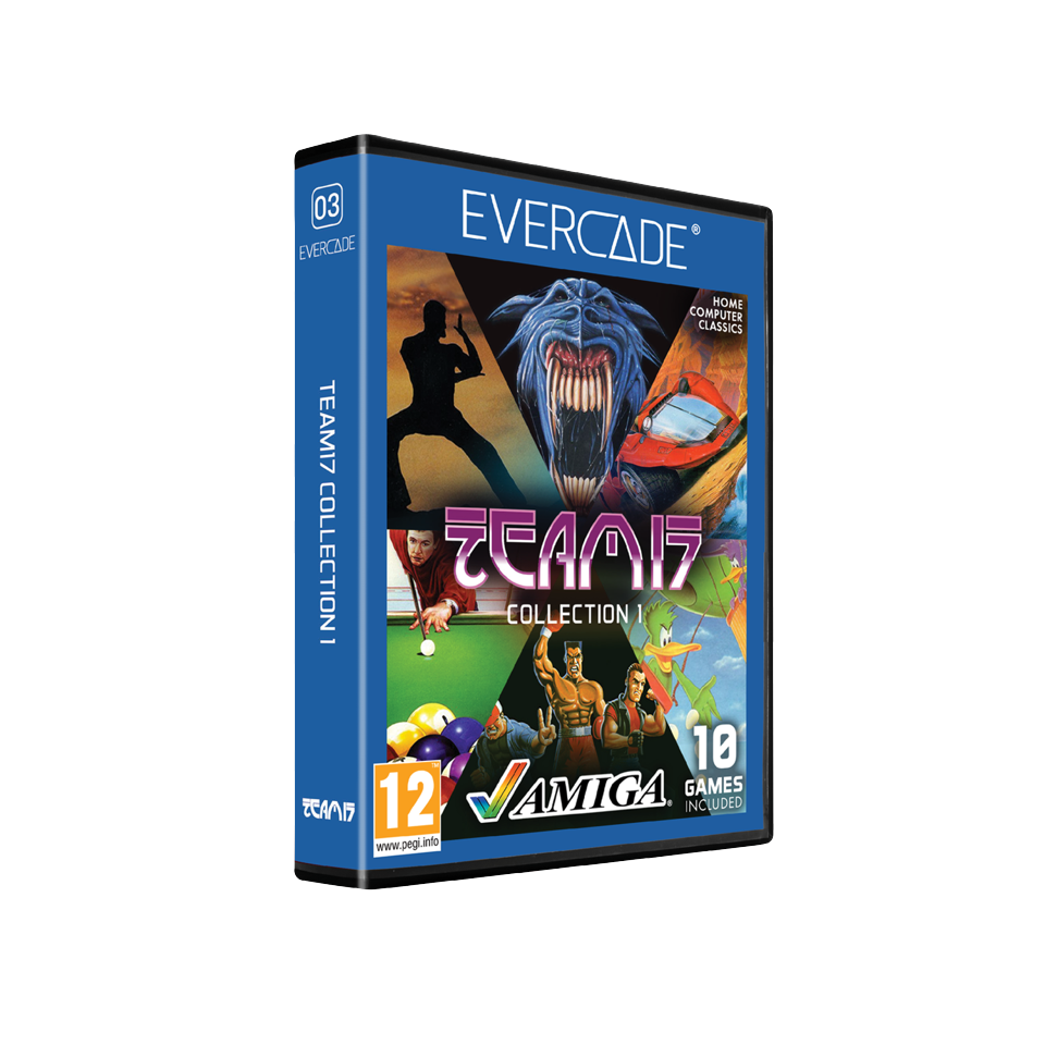 Evercade Team 17 Amiga Collection 1 – BLAZE Cartridge - GameRaid