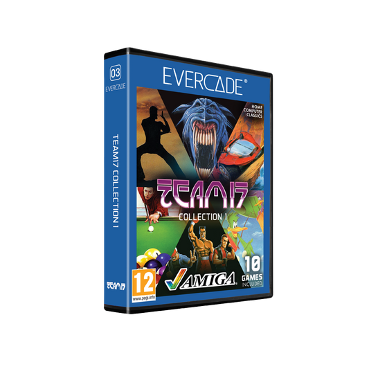 Evercade Team 17 Amiga Collection 1 – BLAZE Cartridge - GameRaid