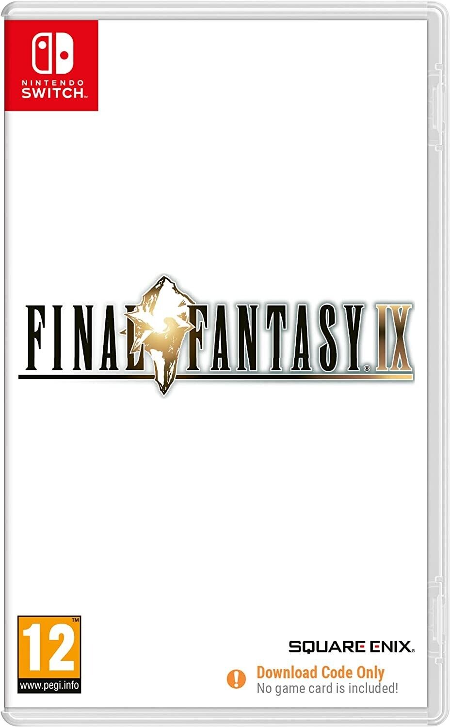 Final Fantasy IX Code-in-a-Box for Nintendo Switch packaging.