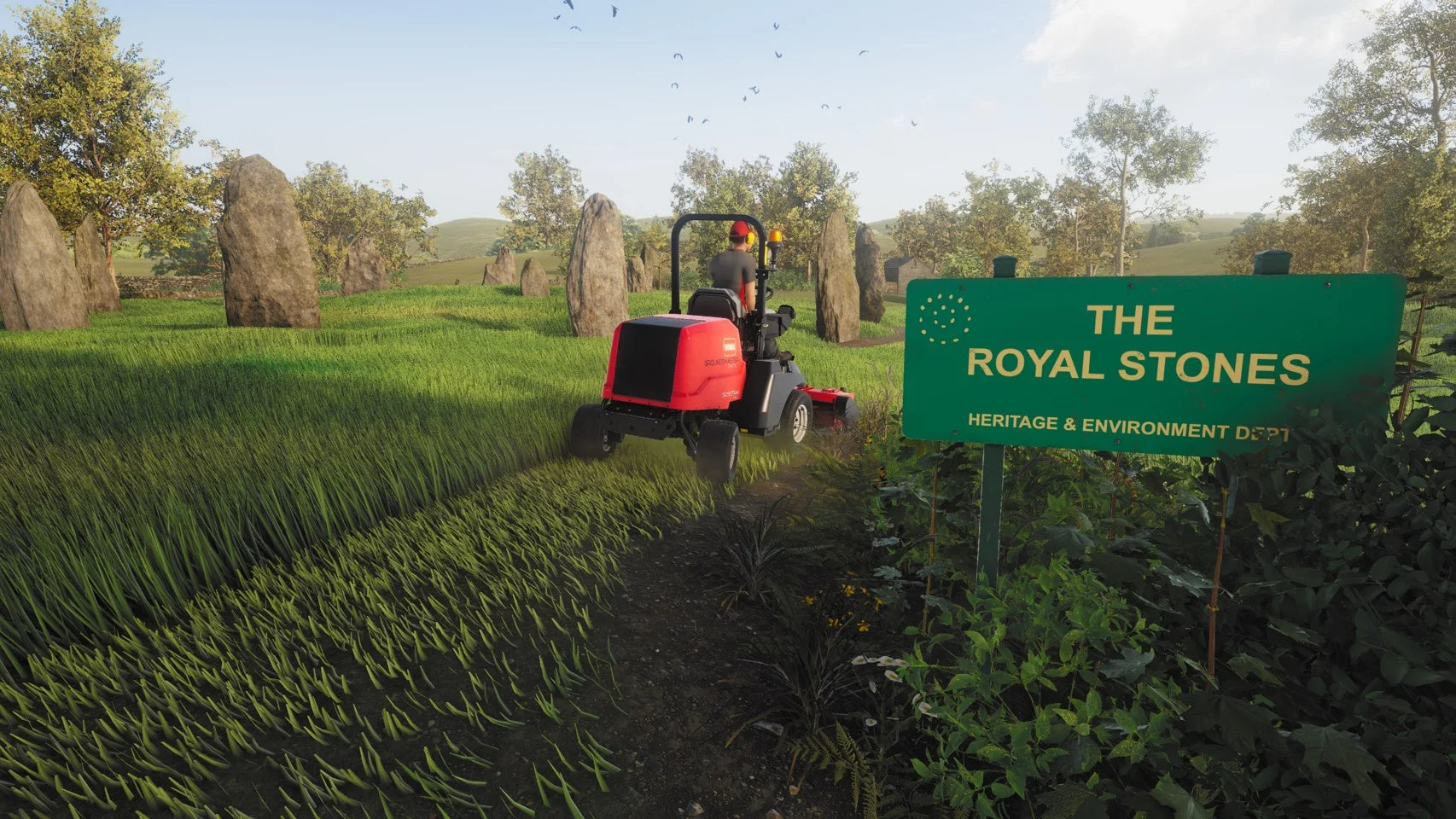 Lawn Mowing Simulator Landmark Edition PS4 - GameRaid