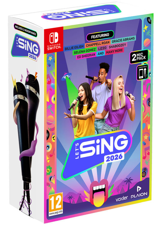 Let’s Sing 2026 – 2-Mic Edition (Nintendo Switch)