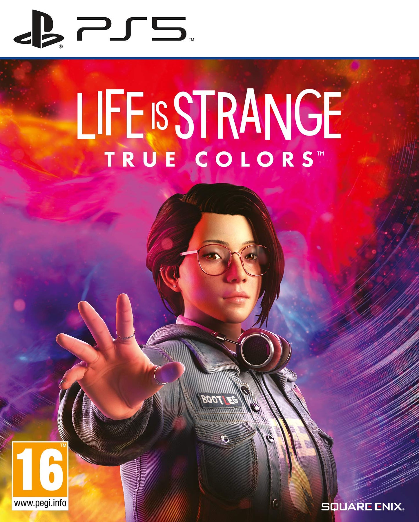 Life is Strange: True Colors PS5 game cover featuring Alex Chen.