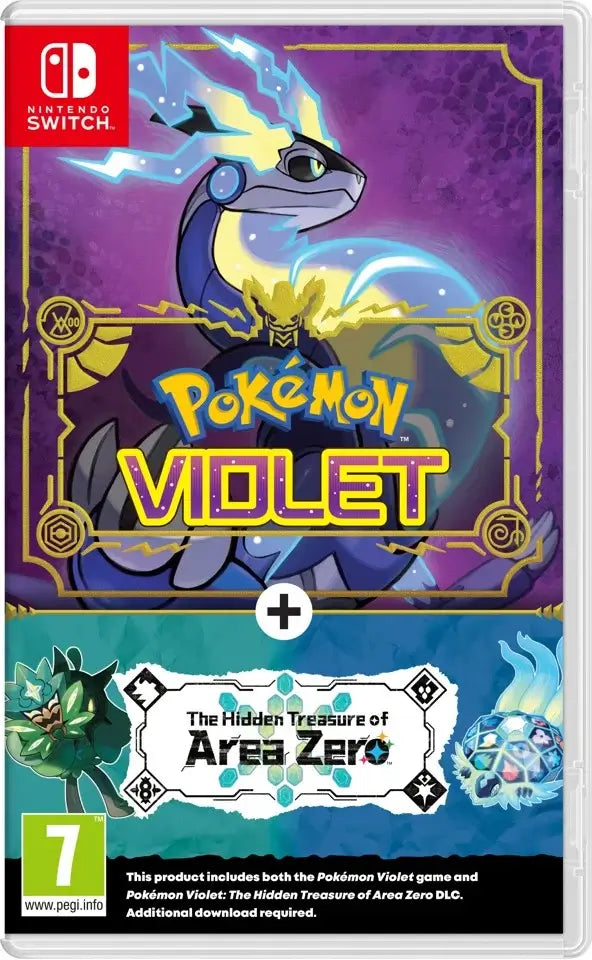 Pokemon Violet + The Hidden Treasure of Area Zero Nintendo Switch £49.95