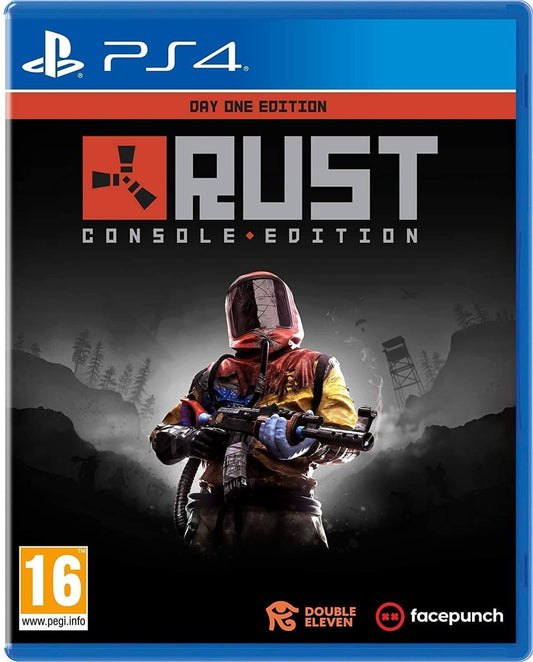 RUST Console Edition PS4 Day One Edition with Future Weapons & Tools DLC.