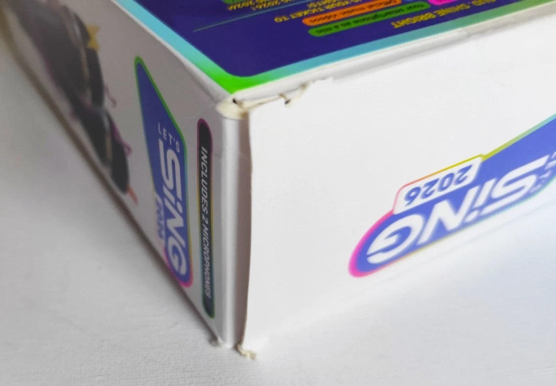 Let’s Sing 2026 – 2-Mic Edition (Nintendo Switch) BOX DAMAGED