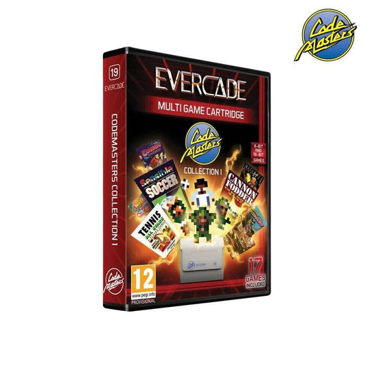 Evercade Codemasters Cartridge 1 Electronic Games No 19 £19.99