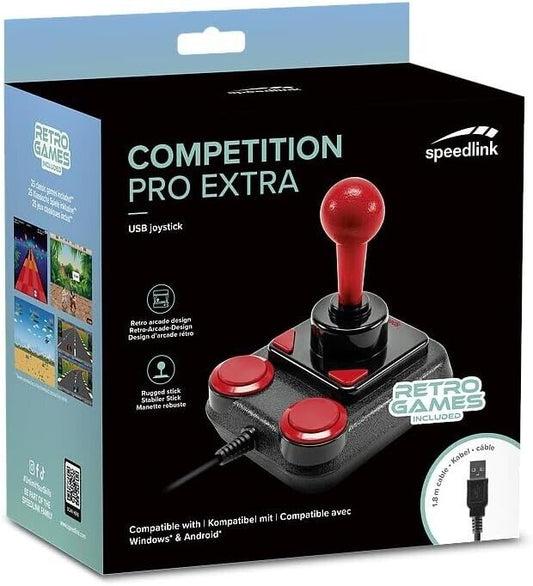 SPEEDLINK SL-650212-BKRD Competition PRO EXTRA USB Joystick Anniversary Edition £22.99