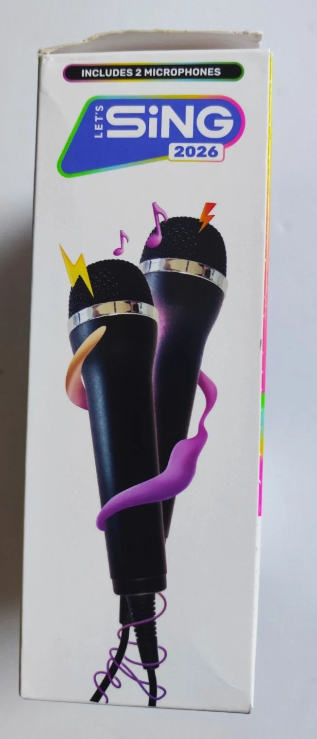 Let’s Sing 2026 – 2-Mic Edition (Nintendo Switch) BOX DAMAGED