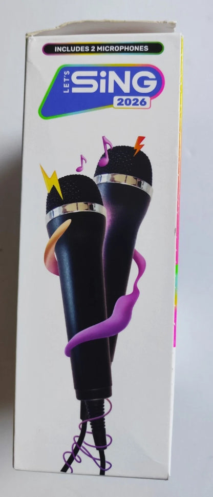 Let’s Sing 2026 – 2-Mic Edition (Nintendo Switch) BOX DAMAGED
