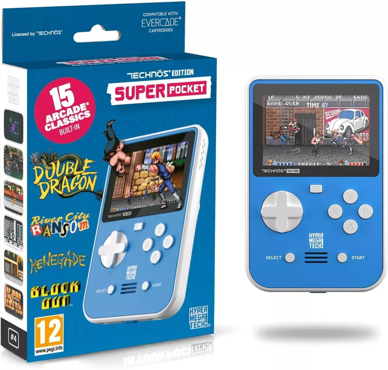 Blaze Evercade Tehnos Super Pocket Edition - GameRaid