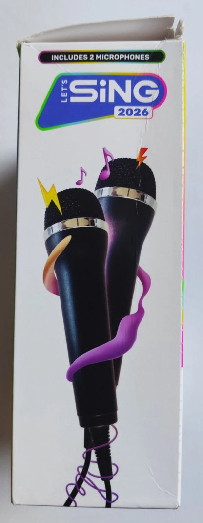 Let’s Sing 2026 – 2-Mic Edition (Nintendo Switch) BOX DAMAGED