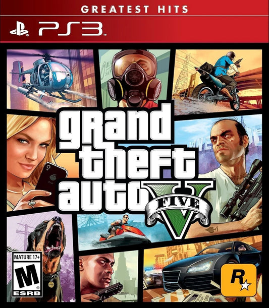 Grand Theft Auto V (5) - PS3 - Region Free