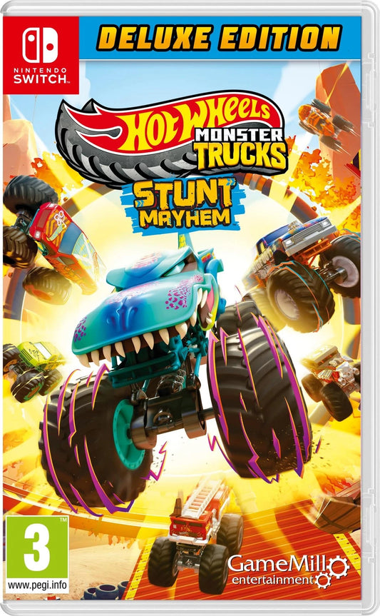 Hot Wheels Monster Trucks: Stunt Mayhem – Deluxe Edition – Nintendo Switch