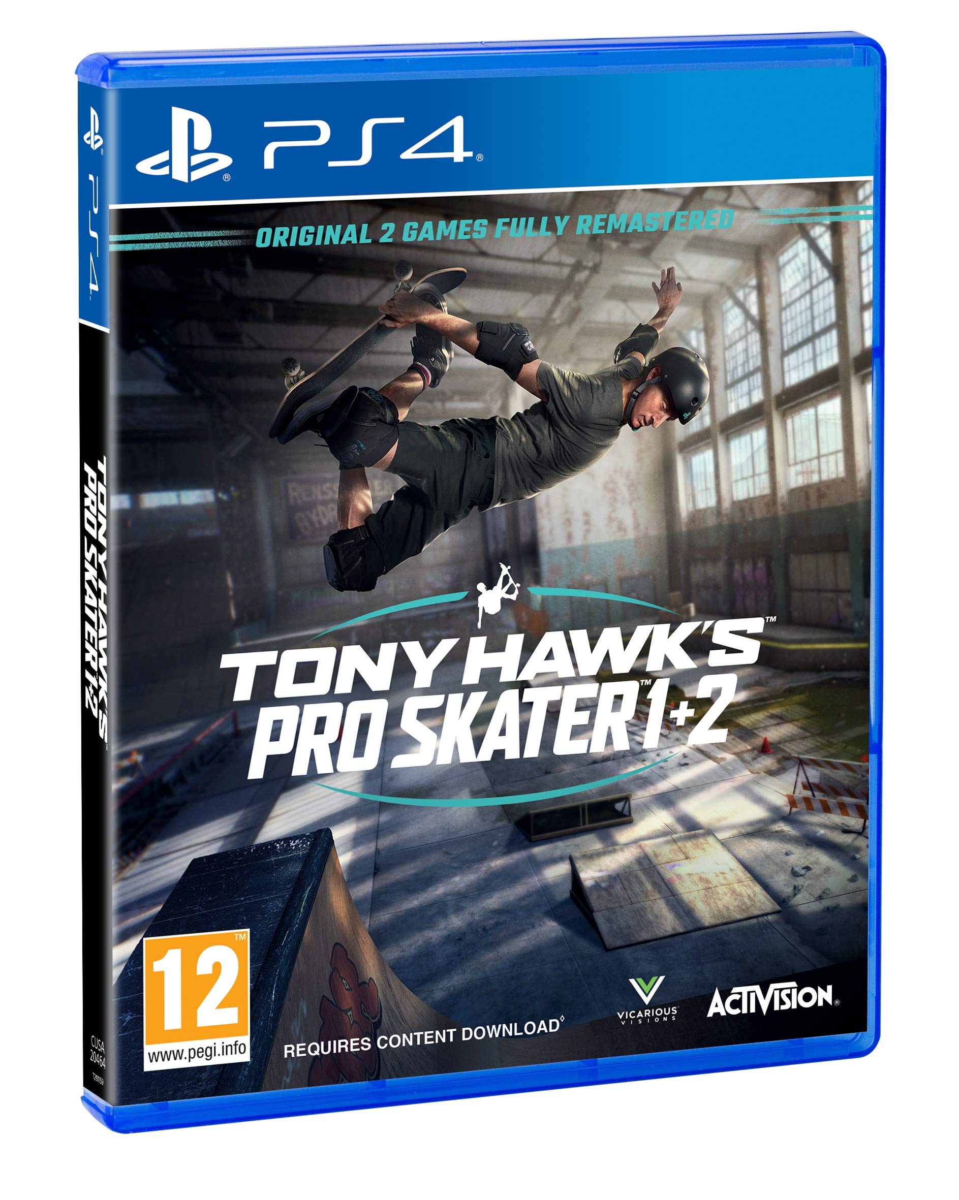 Tony Hawk's Pro Skater 1 + 2 PS4 £24.99