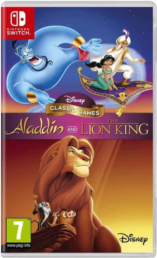 Disney Classic Games Aladdin and The Lion King Nintendo Switch £24.99