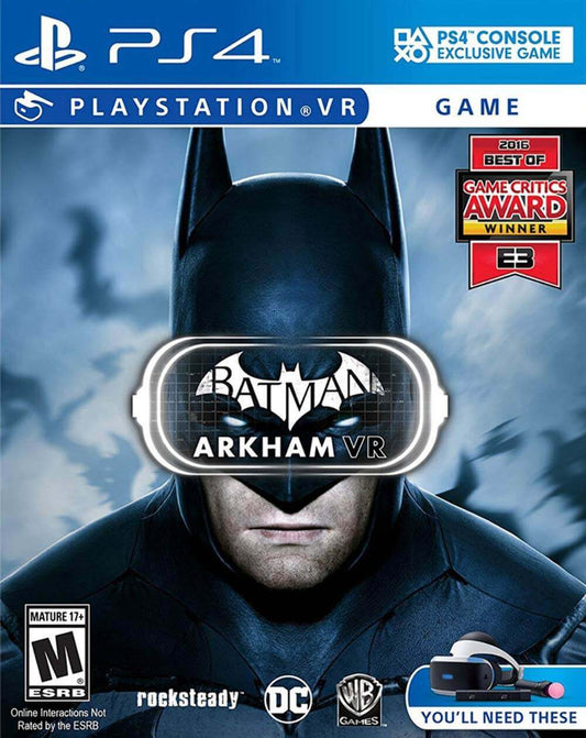 Batman Arkham VR PS4 VR £19.99
