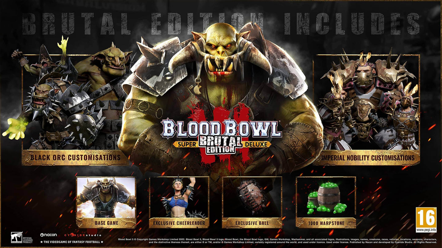 Blood Bowl 3 Brutal Edition PS4 £28.99